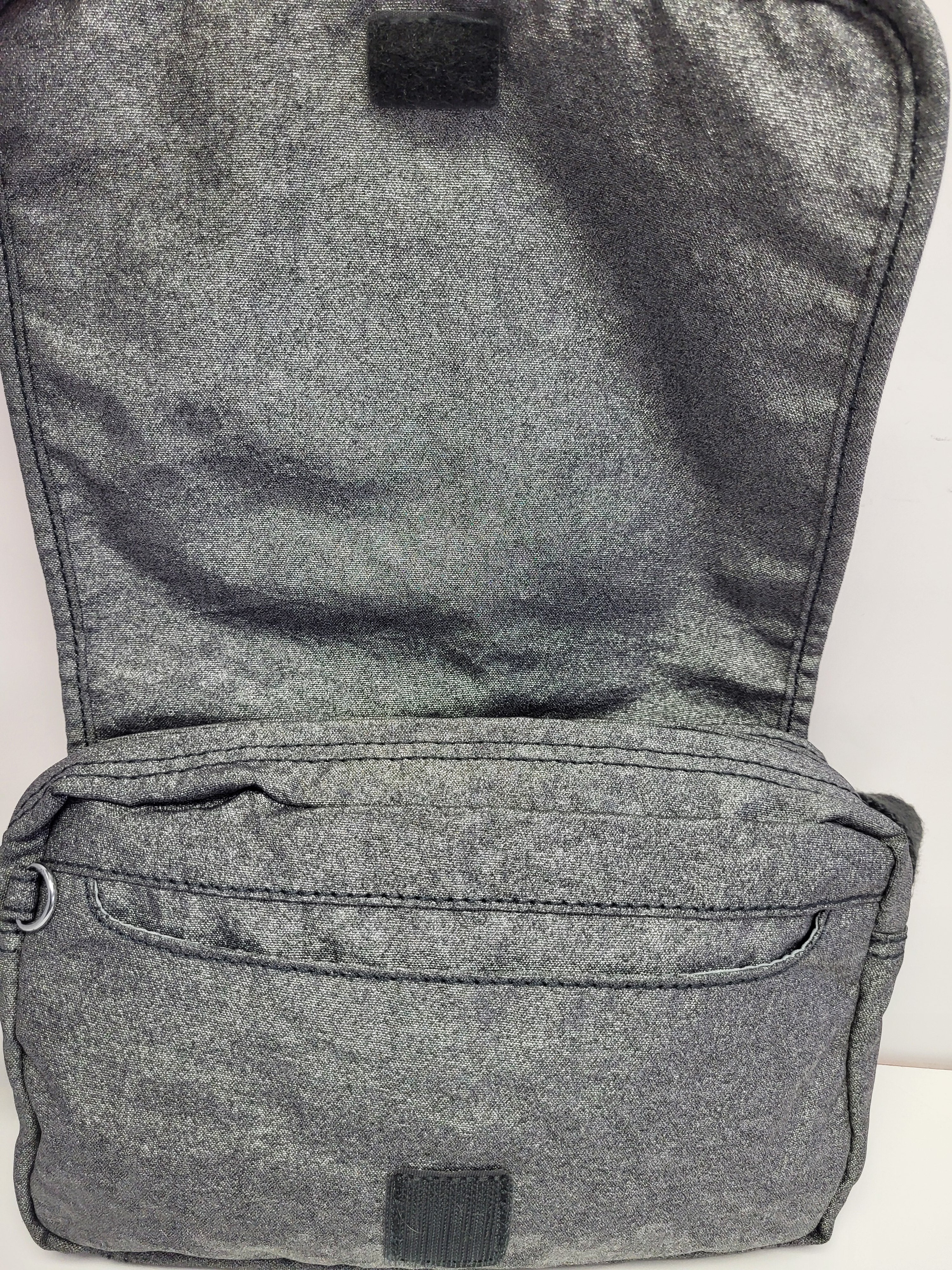 Kipling Silver/Grey Metallic Look Shoulder/Crossbody Bag