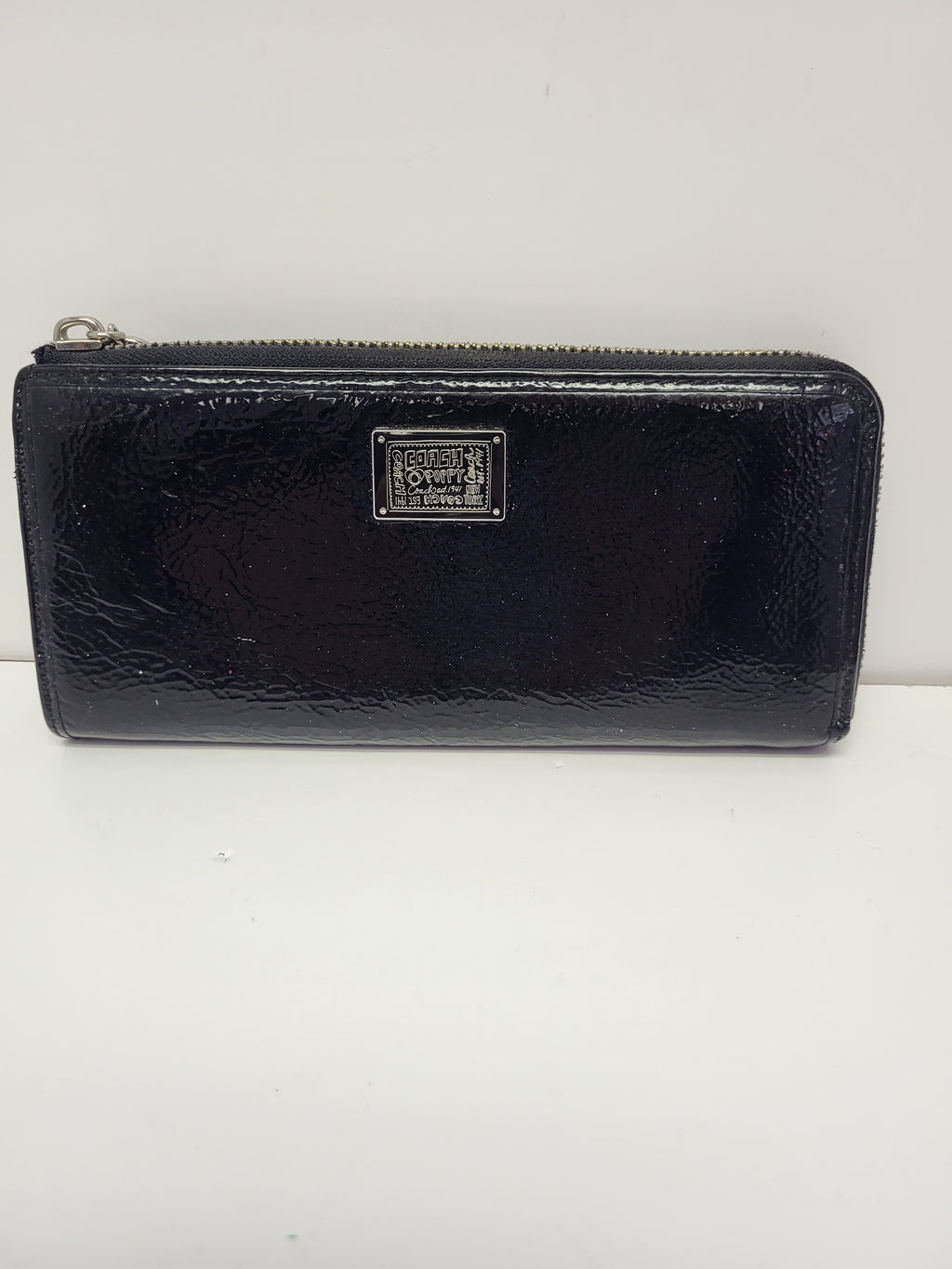 Coach Poppy Patent Leather Wallet