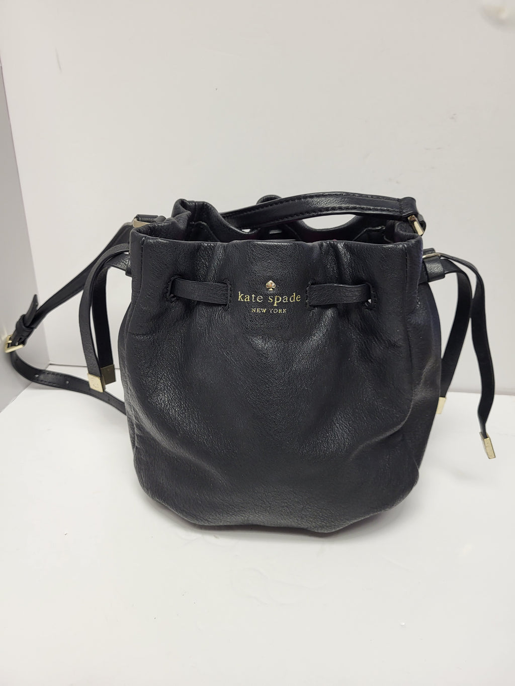 Kate Spade Black Leather Crossbody/Shoulder Bag