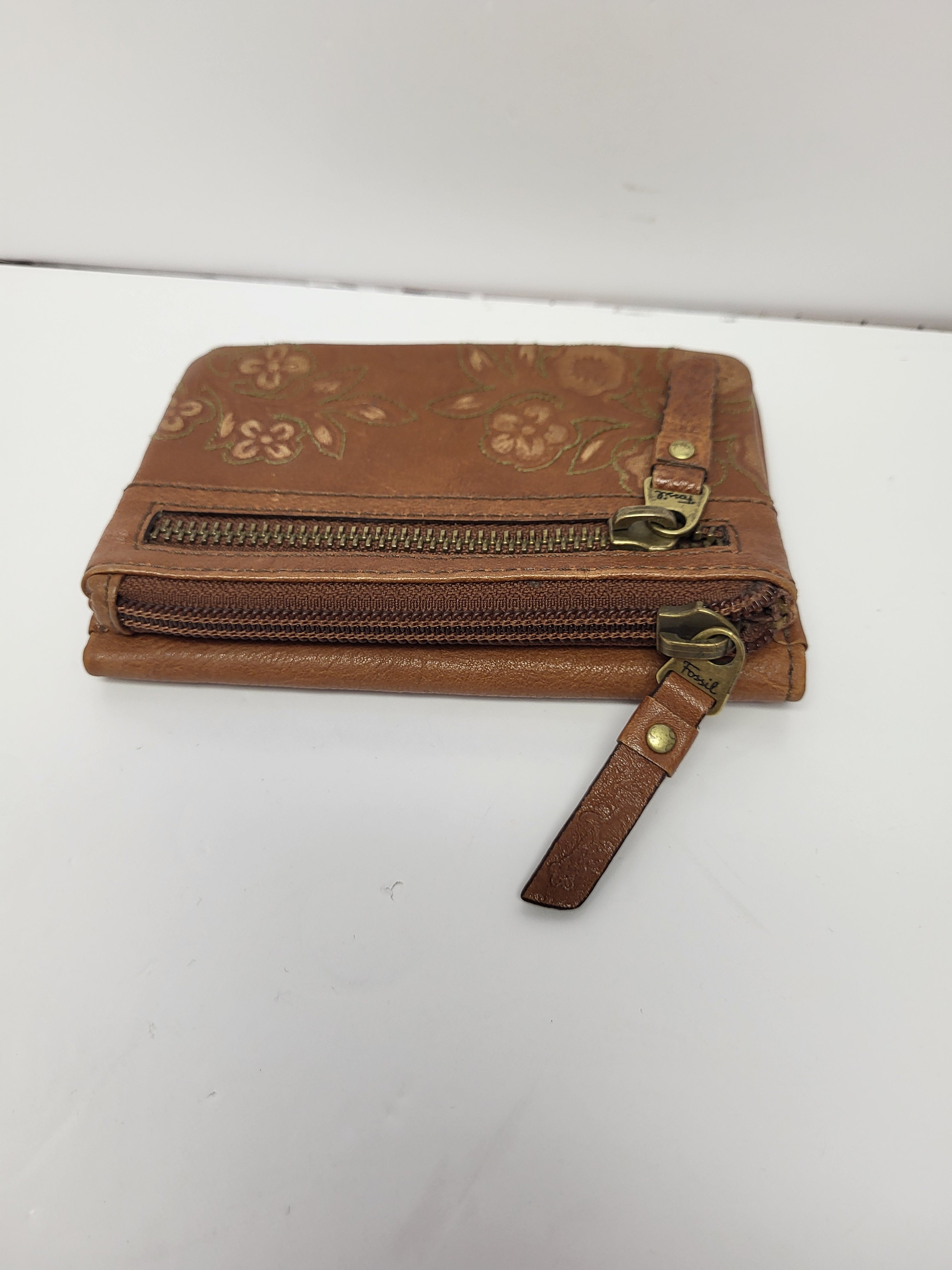 Fossil Floral Design Small Wallet