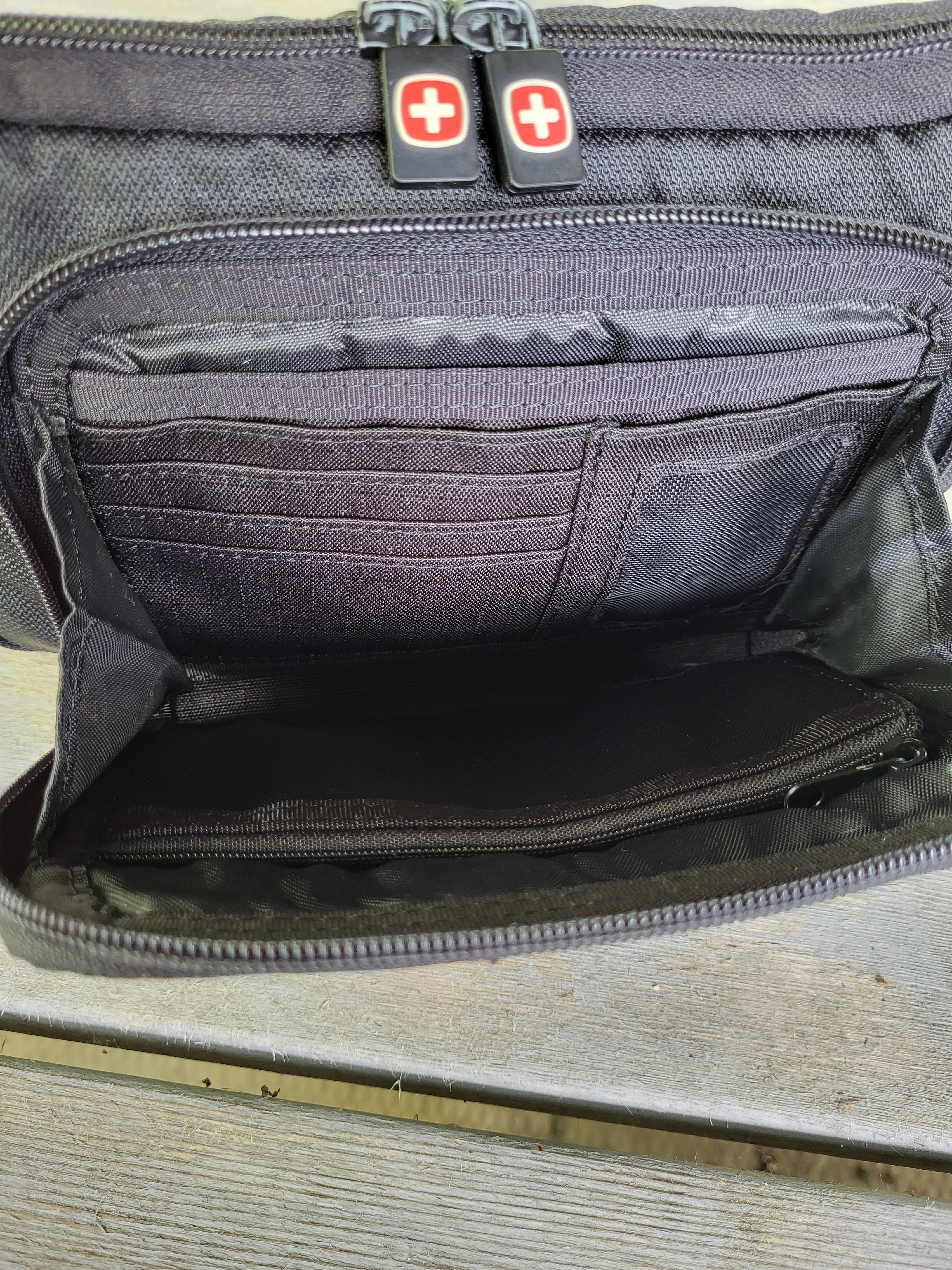 Swiss Gear Black Nylon Multi Function Bag