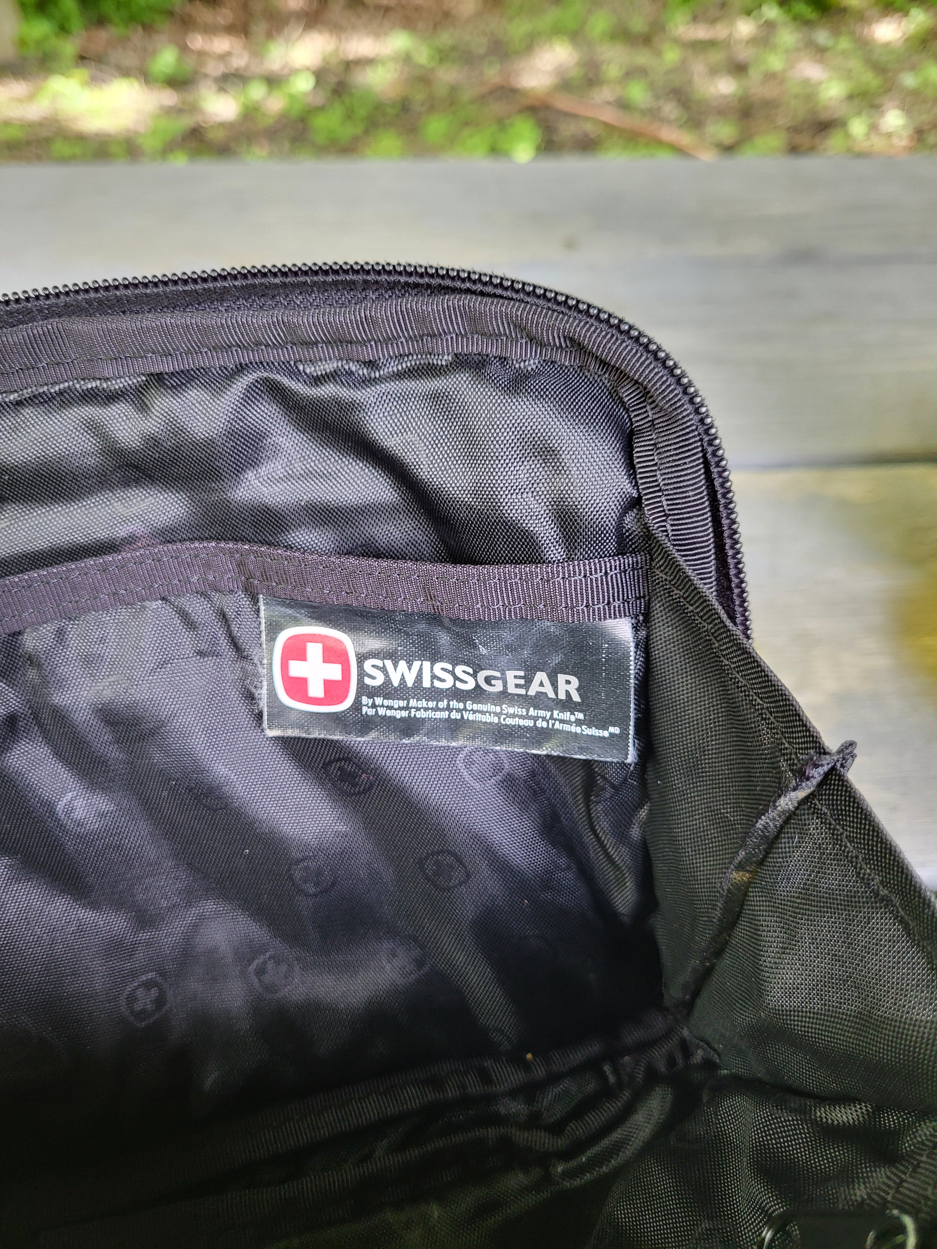 Swiss Gear Black Nylon Multi Function Bag
