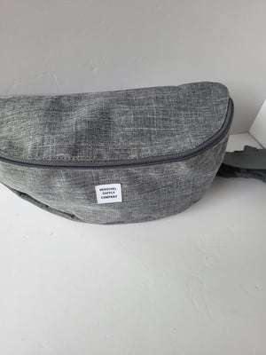 Herschel Grey Fabric Fanny/Sling Bag