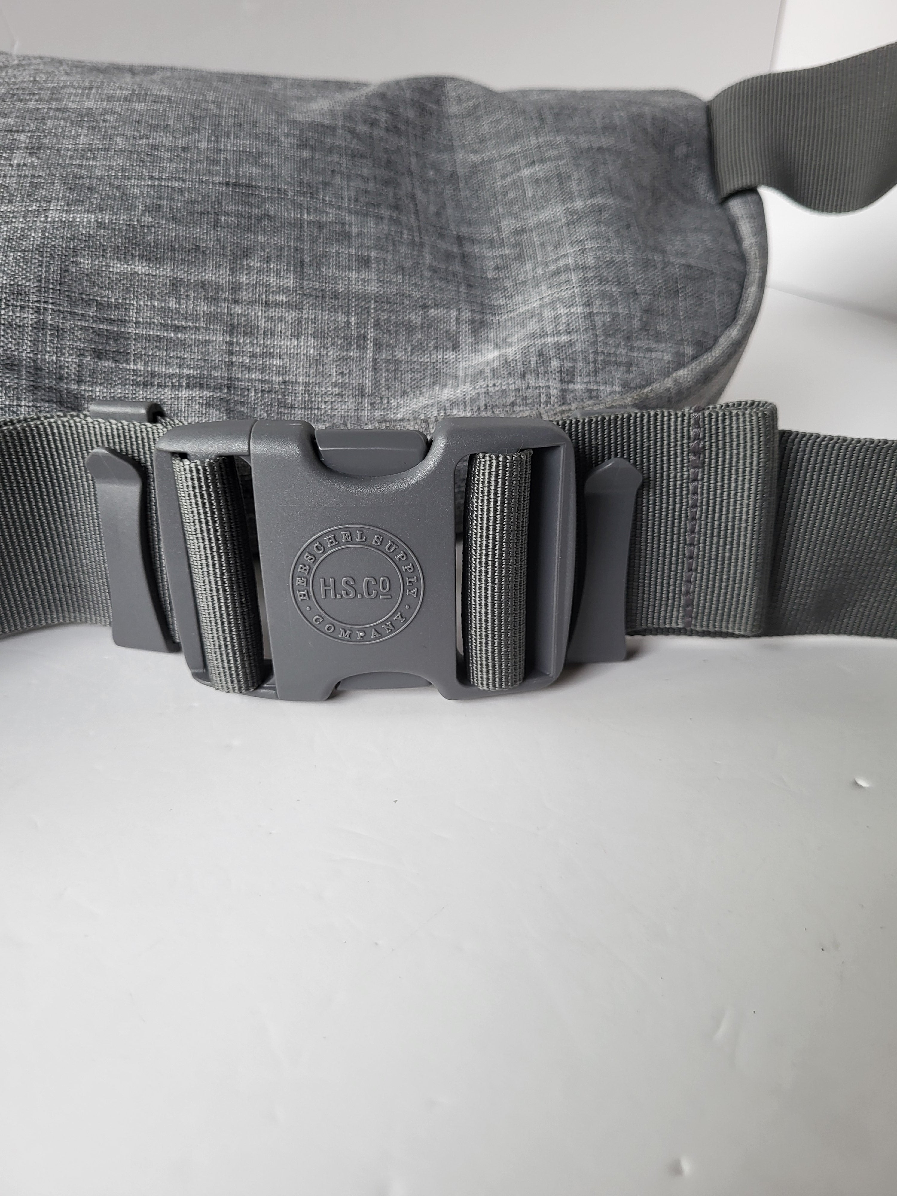 Herschel Grey Fabric Fanny/Sling Bag