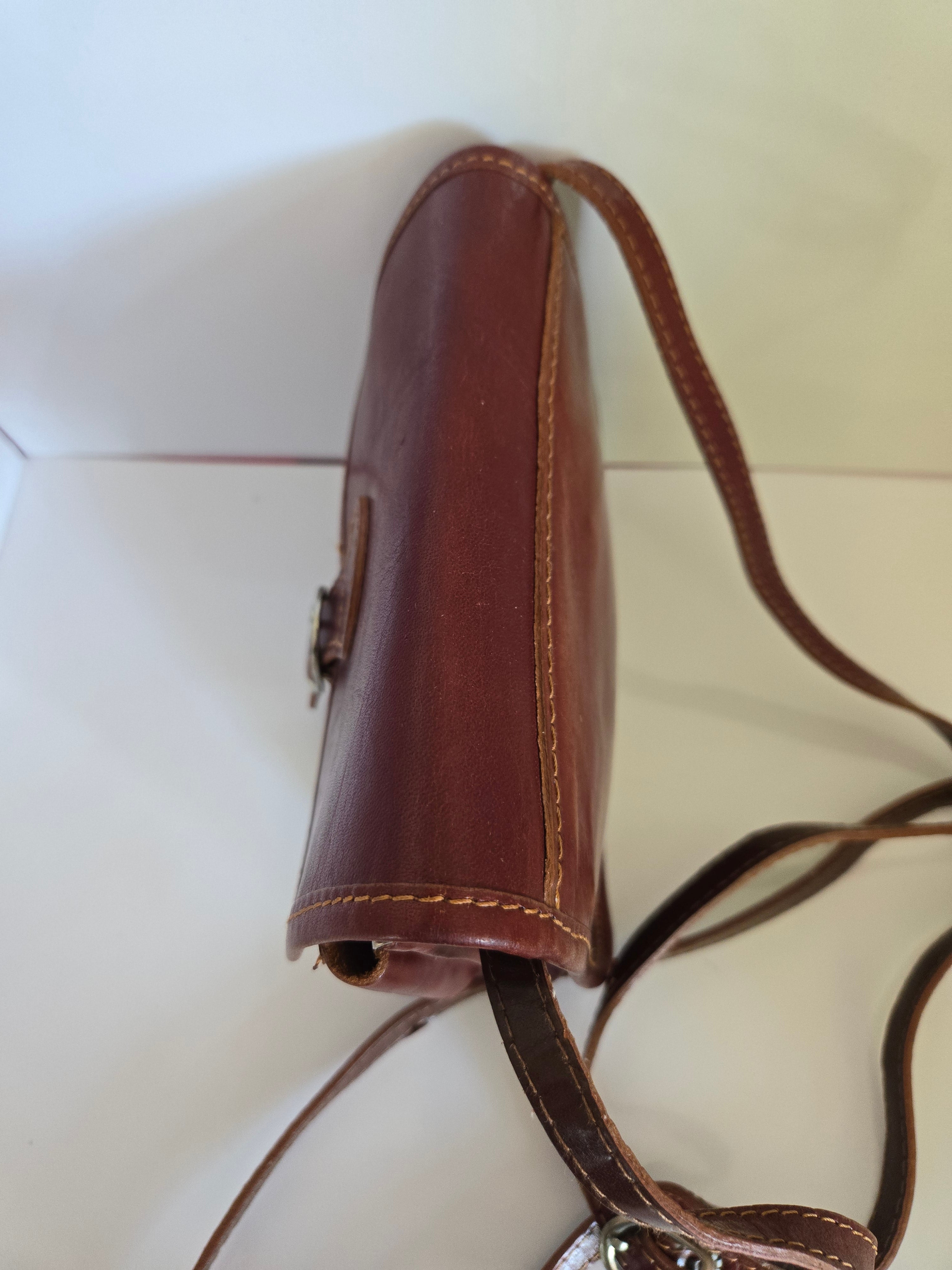 Made in Italy Leather Shoulder/Crossbody Bag