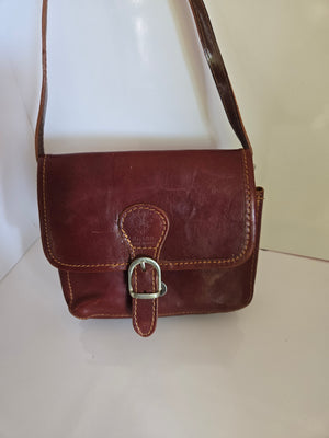 Made in Italy Leather Shoulder/Crossbody Bag