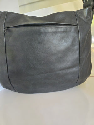 Derek Alexander Black Large Shoulder Bag