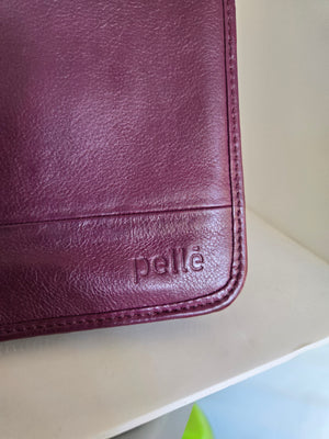 Pelle Italian leather Zip Around Wallet