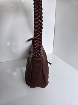 Brown Derek Alexander Short Shoulder Bag