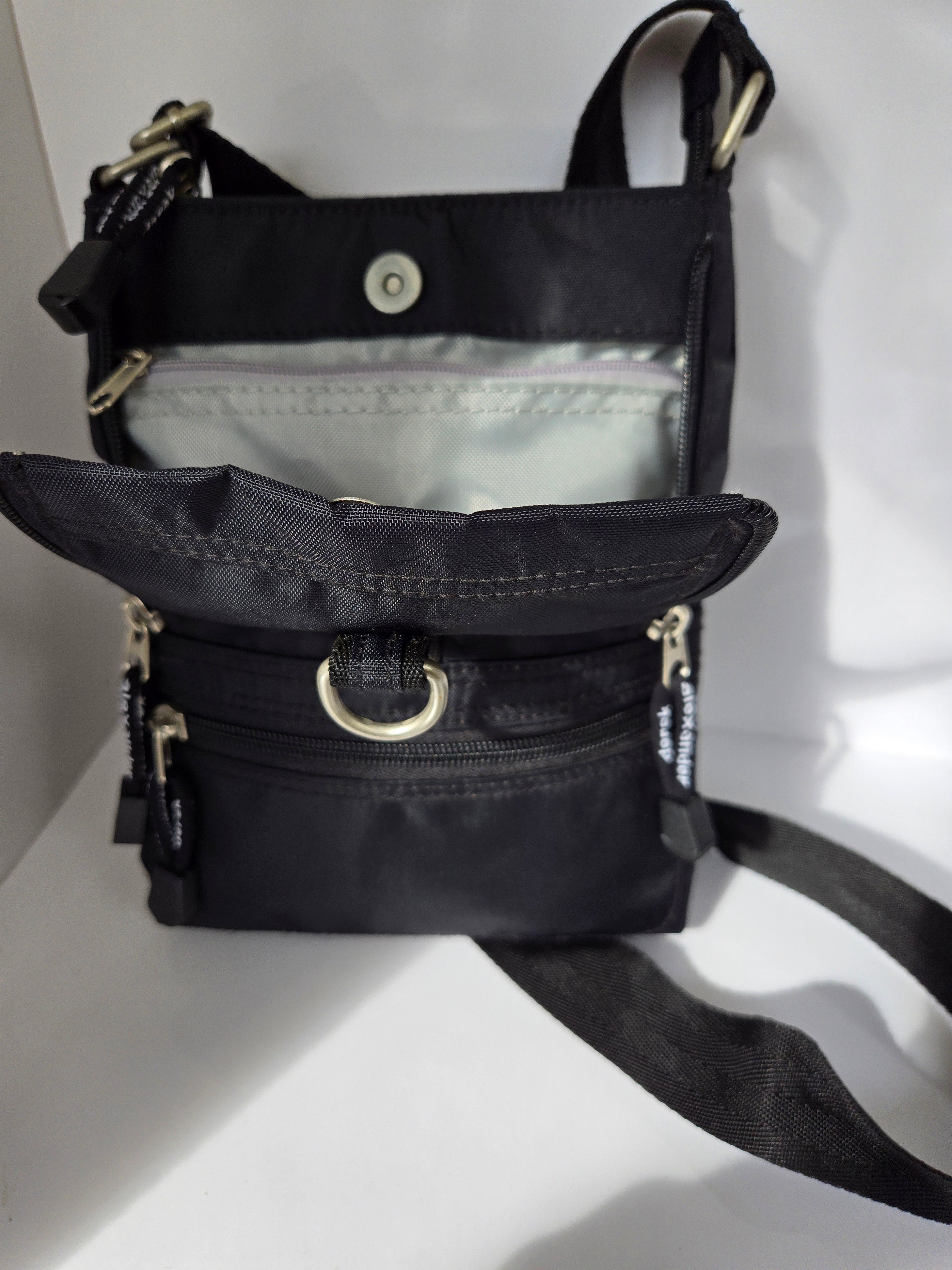 Derek Alexander Nylon Shoulder/Crossbody Bag