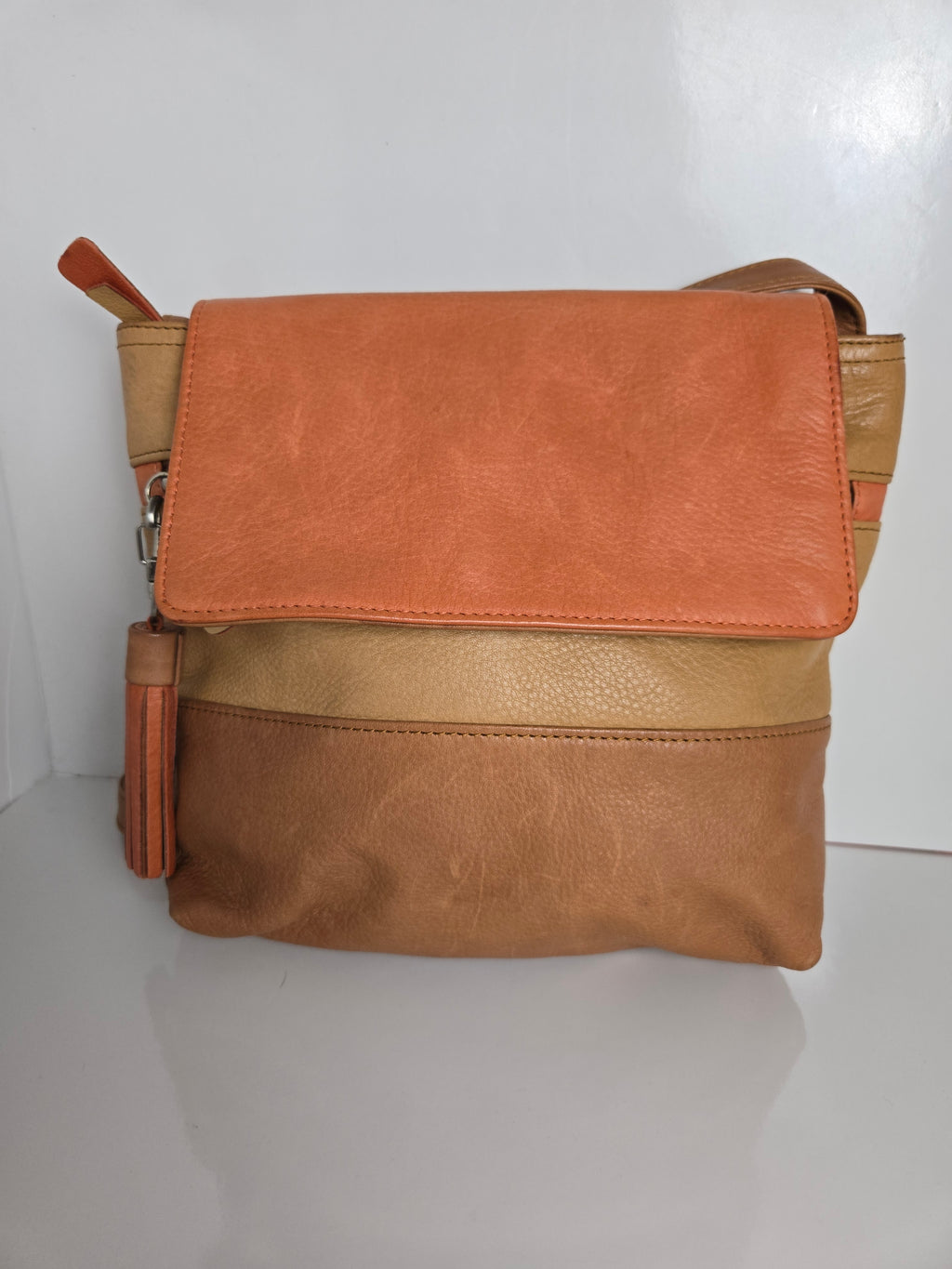 Osgoode and Marley Multi Colored Leather Shoulder/Crossbody Bag