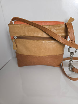 Osgoode and Marley Multi Colored Leather Shoulder/Crossbody Bag