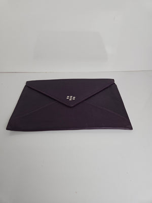 Blackberry Purple Leather Media Case