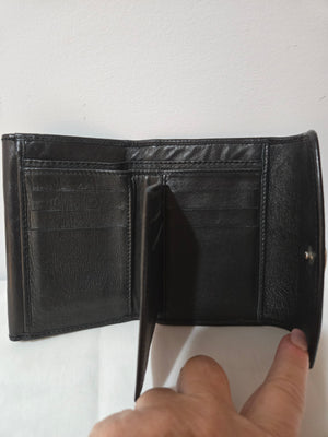 Dickens Black Leather Wallet