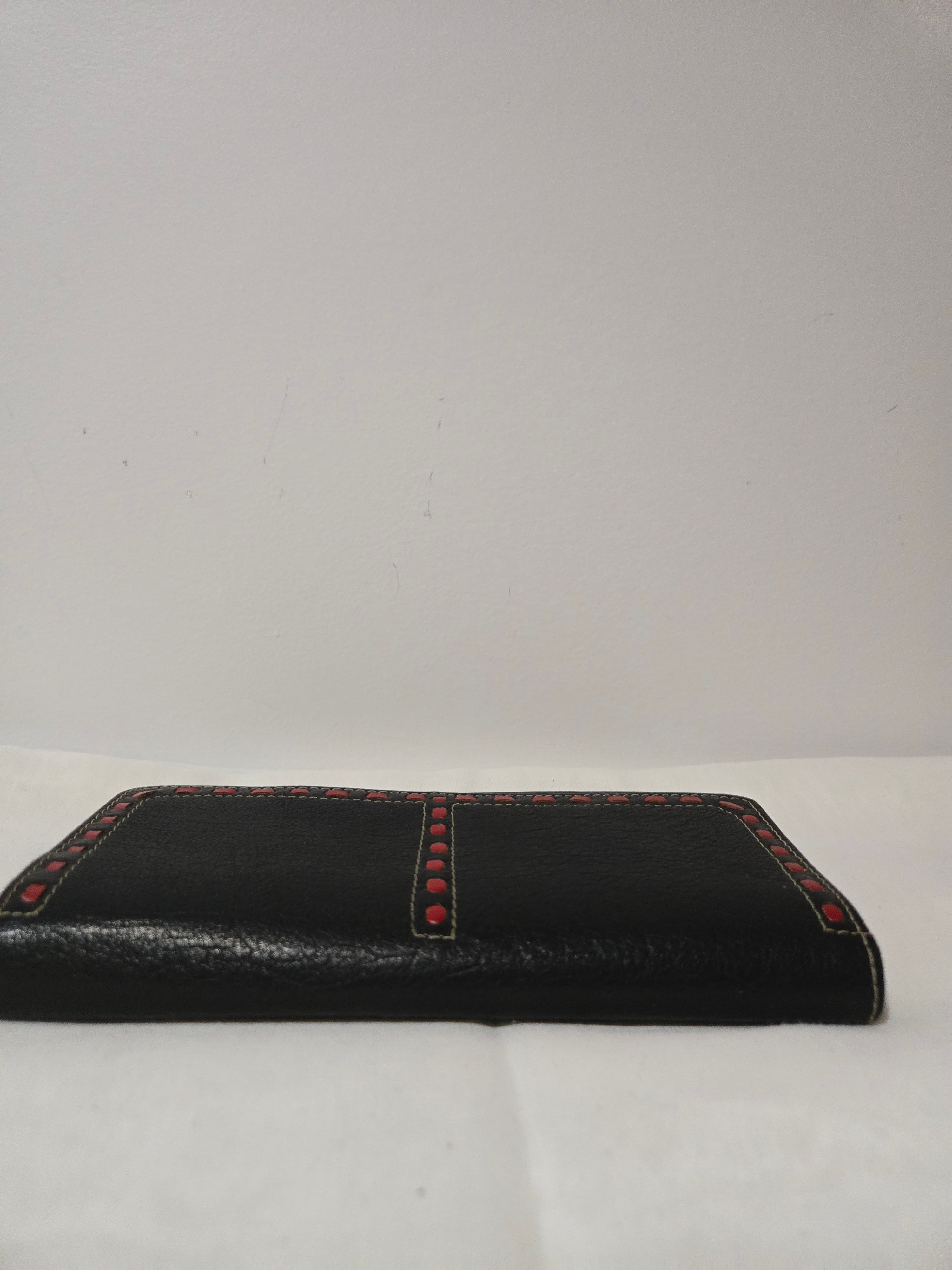 Black Leather Unbranded Wallet