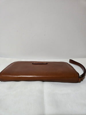 Cole Haan Tan Leather Wristlet