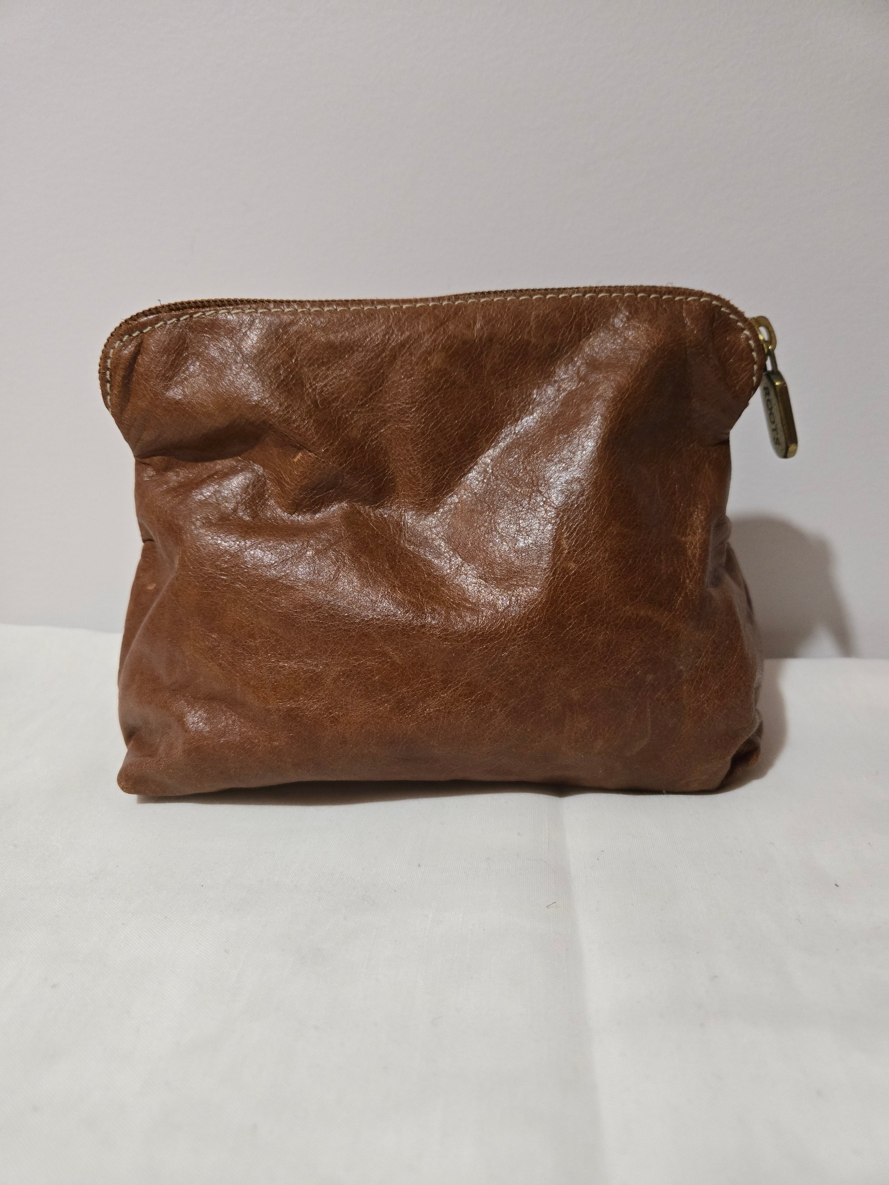 Roots Leather Pouch