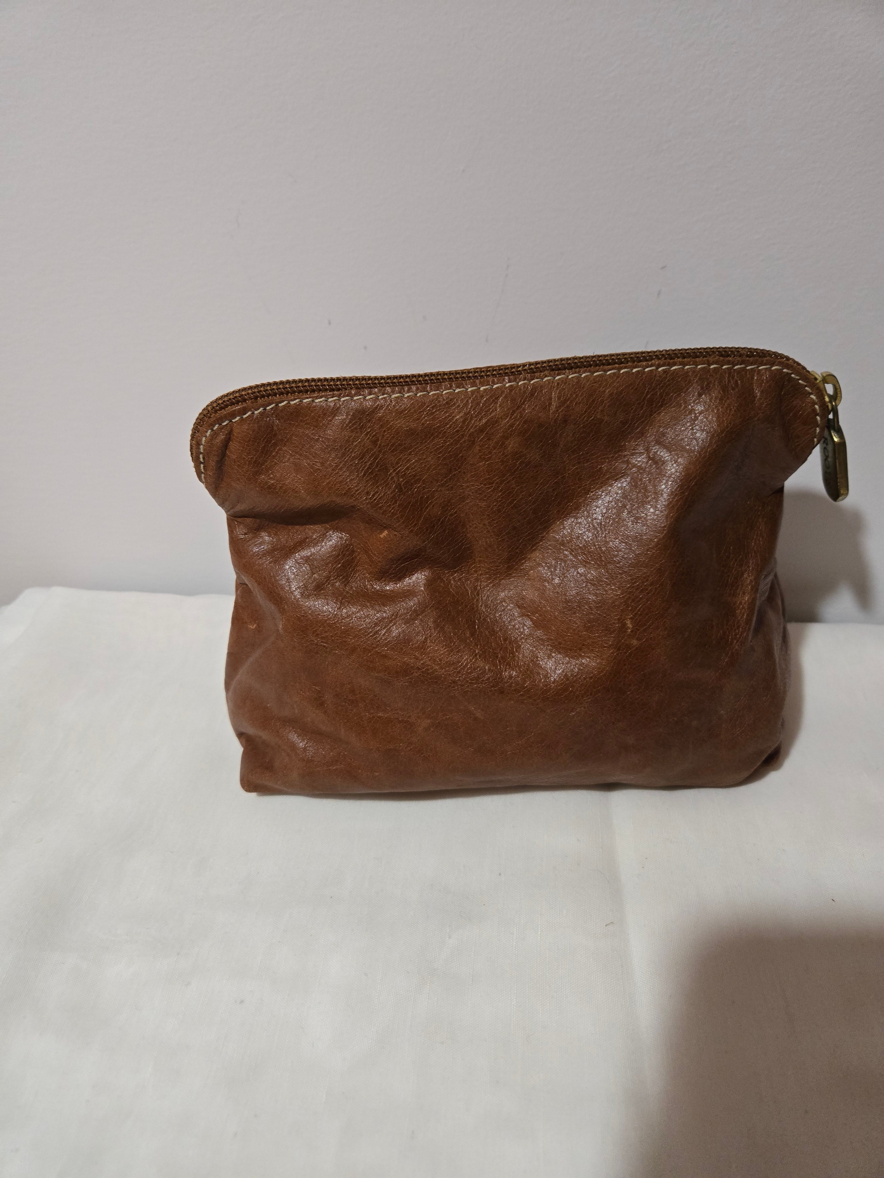 Roots Leather Pouch