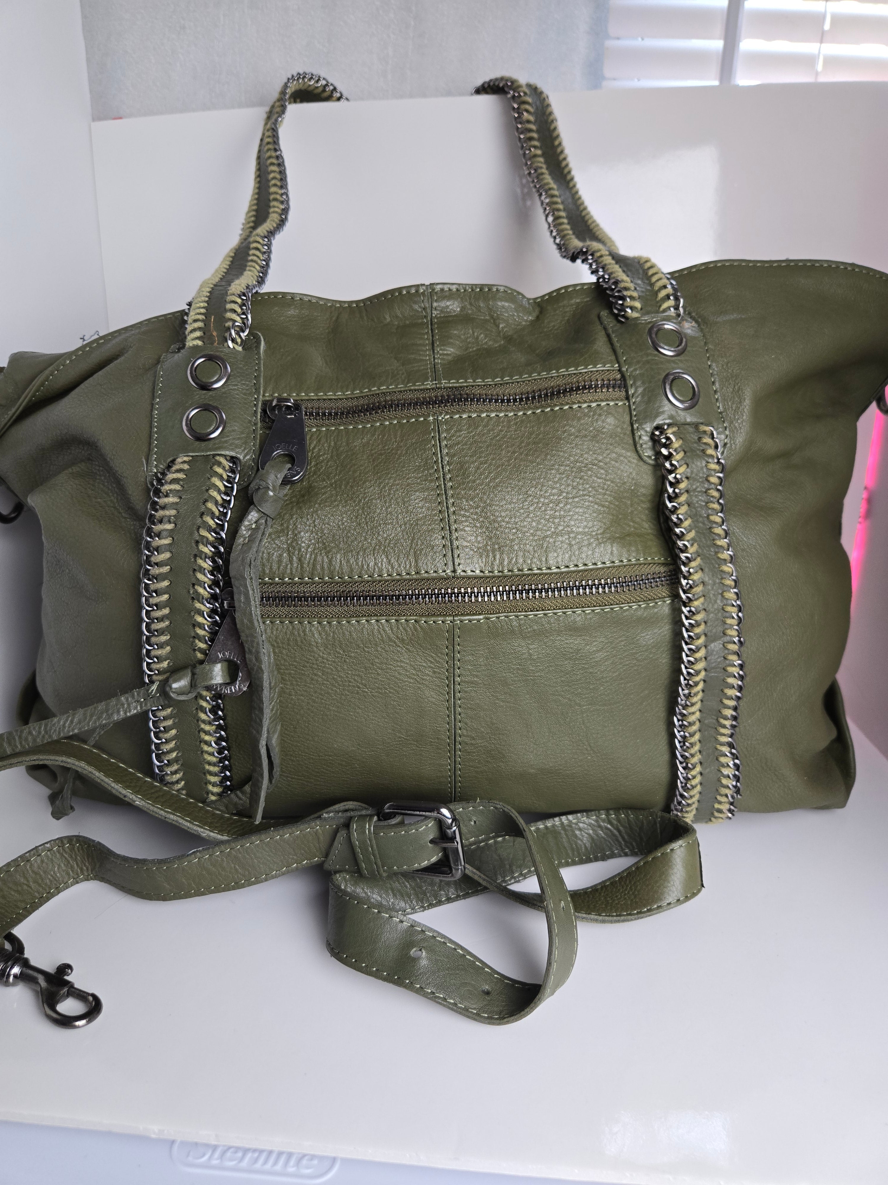 Joelle Hawkens Extra Large Leather Tote