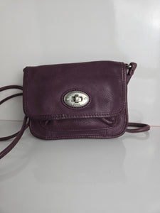 Fossil Leather Crossbody Bag