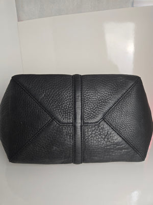 J.Crew Black Leather Shoulder Bag